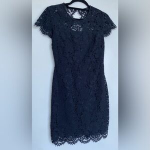 Banana Republic Dark Blue (almost black) Lace Short Dress